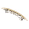 VINGTAINE H-604-WH Elegant Simple Barrette Hair Accessories, White