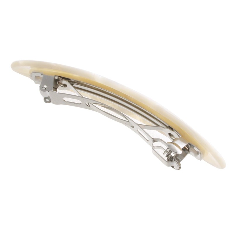 VINGTAINE H-604-WH Elegant Simple Barrette Hair Accessories, White