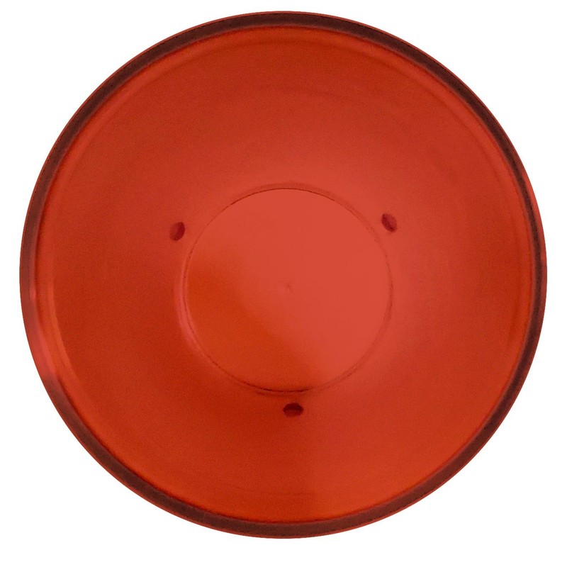 Party Outlaw Orange Plastic Cup Tumblers 6 Pc 20oz Lightweight,