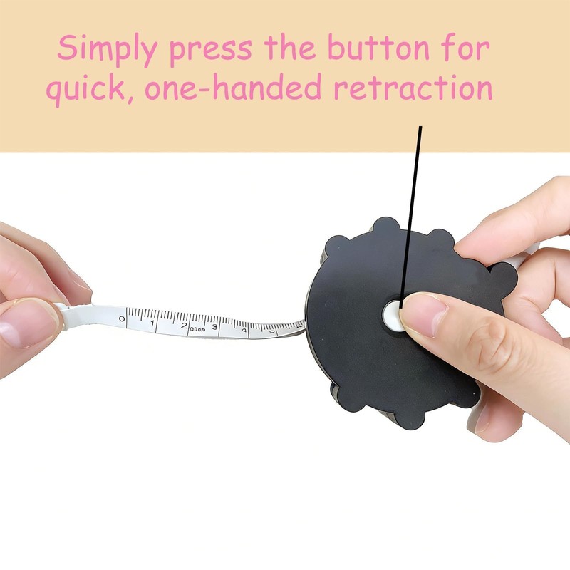Cmetta Blue Ladybug Ret Retractable Tape Measure 1.5M 60Inch