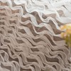 White Ruffle Lace Valance for Windows 20 Inch Length 1