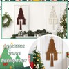 HunnmingRe Large Macrame Christmas Tree 3 Set Macrame Christmas Decorative