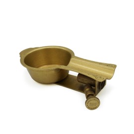 Entirely Copper Floral Carved with cigar punch in Cupreous Pocket Cigar Ashtray