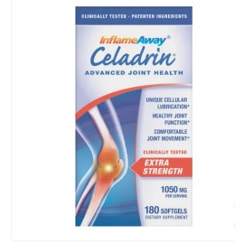 InflameAway Celadrin Advanced Joint Health 1050 mg., 180 Softgels