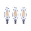 60-Watt Equivalent B11 Dimmable Energy Star Clear Glass Filament Vintage