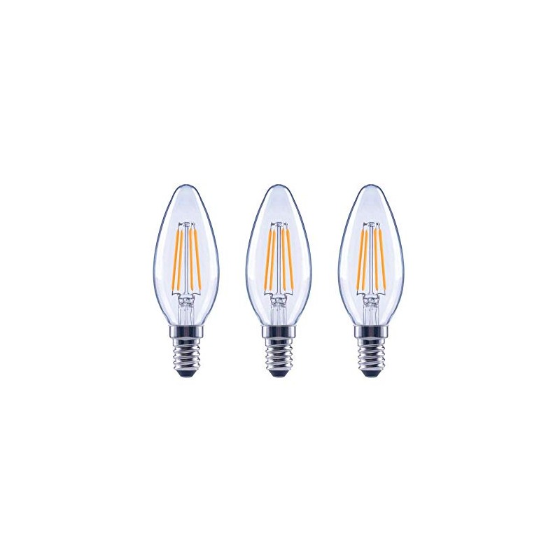 60-Watt Equivalent B11 Dimmable Energy Star Clear Glass Filament Vintage