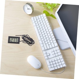 Operitacx Wasserkühlthermometer Temperaturdetektor Für Computer Multifunktionales Messgerät Mit LCD Display Präzise Temperaturmessung Für Wasserkühlungssysteme