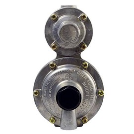 Mr. Heater F273763 Two Stage VericalPropane Regulator 1/4" Female Inlet and a 3/8" Female Outlet
