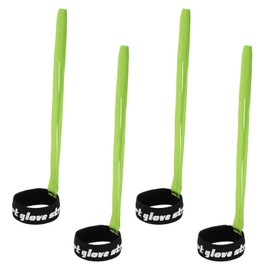 4pcs Ski Glove Wrist Straps, Polyester Ski Glove Leash Strong Elasticity Sport Glove Safety Strap Snowboard Glove Strap Ski Glove Handcuff String with Pattern Ski Accessories for Hanging Glove