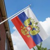 Masquita Double Sided Russia with Eagle Flag 2x3FT,220D Heavy Polyester