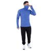 Headsweats ECO Men's Long Sleeve Face Shield (Blue, X-Large)