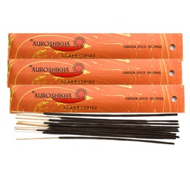 Ginger Spice Auroshikha Incense Sticks (3 Pack)