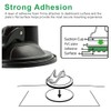 Ramtech Electronics 90mm Diameter Universal Dash Mount for Mobile Phones,