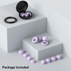 JUSTRVN Ear Plugs for Sleeping, 2 Pairs of Reusable Earplugs