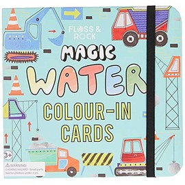Floss and Rock Construction Magic Water Pad and Pen
