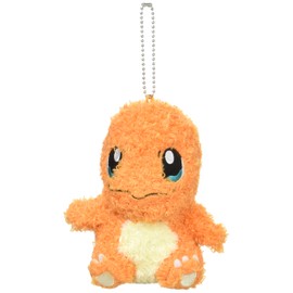 Sekiguchi Pokémon 671663 Charmander Fluffy Mascot Keychain