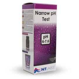 NT Labs Aquarium Lab Narrow pH 6-7.6 Test Kit - 40 Tests