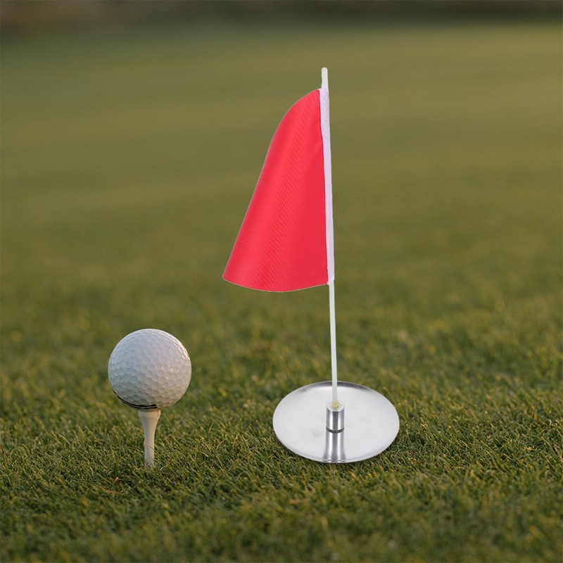 SUPVOX Golf Flagstick and Hole Cup Set, Stainless Steel and