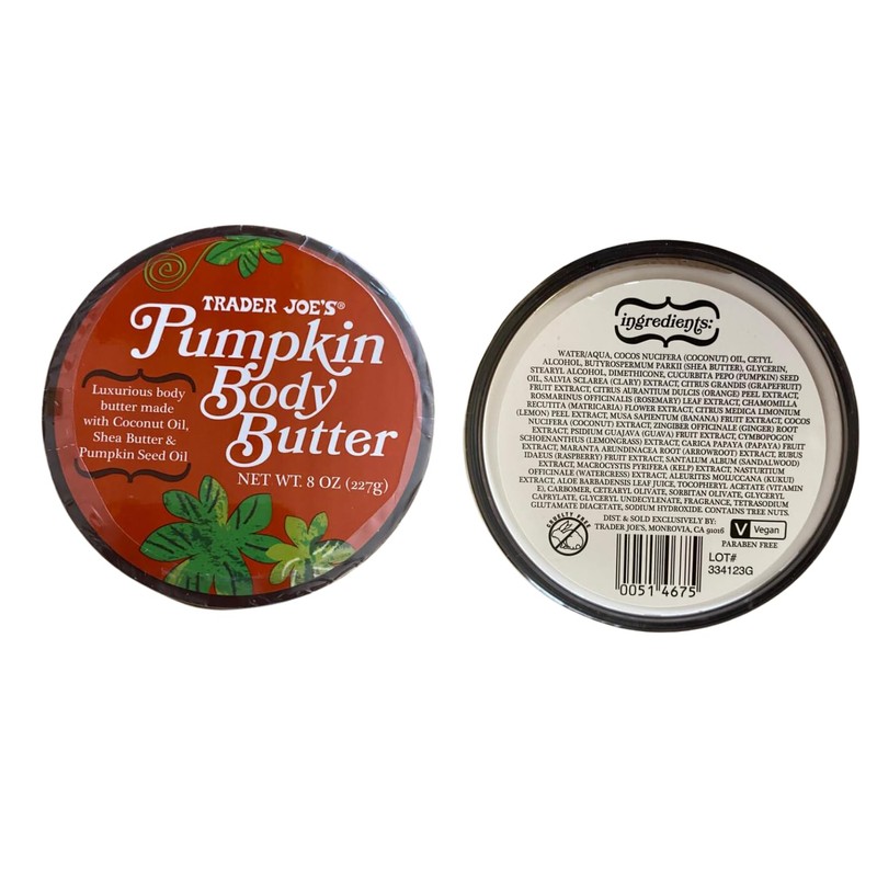 TJ's Trader Joe's Pumpkin Body Butter (2 Pack)