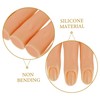 PACKOVE 5pcs Silicone Nail Training Fingers Flexible Joints for Realistic