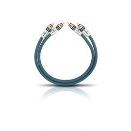 Oehlbach NF 14 Master Set Audio Cable (2x 1.25m, Platinum Grey)