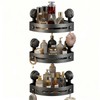 JORMEY Corner Shower Rack - Three-Piece No-Drill Corner Shelf Set,