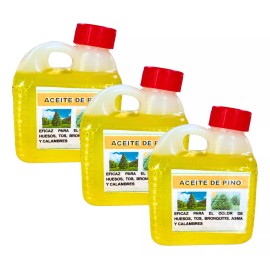 La Herbolaria 3 Aceite De Pino Trementina Natural Aromático Masaje 125ml