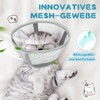 Supet Soft Cat Cone Collar, Air Fabric Cat Recovery Cone
