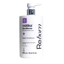 Motika Reborn Acondicionador Reparador 450 ml Para Todo Tipo De Cabello Sin Sulfatos Sin Parabenos Brinda Hidratación Y Suavidad Instantánea (450 ml)