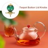uxcell Teapot Button Lid Knobs Tea Kettle Pot Cover Handle