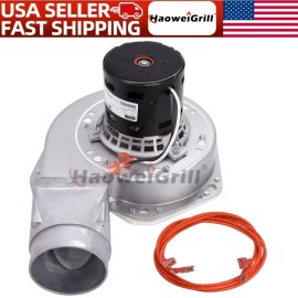 for Englander Pellet Stoves Englander Pellet Stove Combustion Blower, Exhaust Fan Motor Assembly, PU-076002B