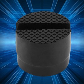 Jack Pad, Rubber Jack Pad Car Frame Rail Protector, Rubber Jack Pad Universal Slotted Rail Frame Protector for Jack, Jack Support Pad Adapter