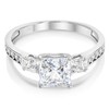 Ioka - 925 Sterling Silver 1.5 Ct. Cubic Zirconia CZ