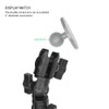 Strg Double Socket Swivel Arm with Dual 1" Ball sockets,