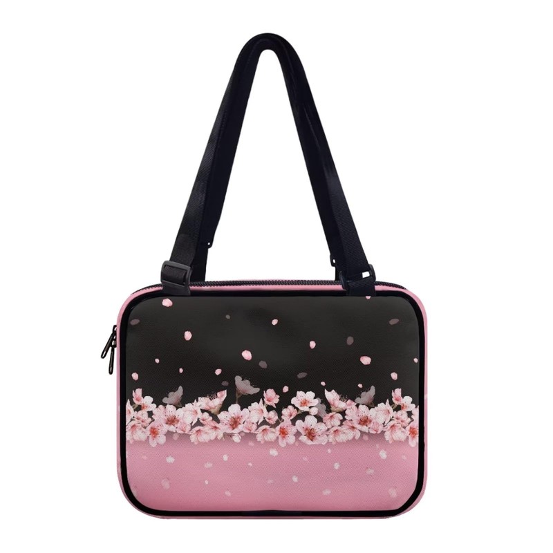 Panskyllis Cherry Blossom Pink Bible Cover for Ladies Scratches Resistant