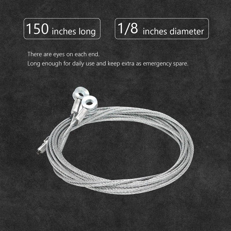 scottchen PRO 150"(12.5ft) Enclosed Trailer Replacement Cable Wire, Enclosed Cargo