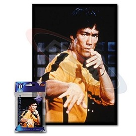 (60) Max Protection Bruce Lee Small Gaming Card Protector Sleeves for Yu-Gi-Oh! Cards