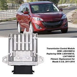 Aramox Unidad de Control de Transmisión para 5 2.5L 2011‑2014, TCM TCU Módulo de Control de Transmisión ABS+Metal L5E4189E1A L5E4189E1E L34T189E1D