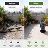 Owl Decoy for Bird Deterrent – Shake Head Garden Scarecrow