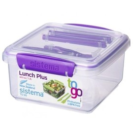 Locking Lunch System – Blue, Green, Purple or Pink (1.2L) berry