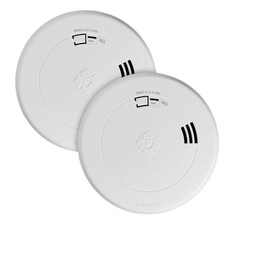 First Alert Voice and Location Alert 2 in 1 Smoke and Carbon Monoxide Alarm 10-Year 2 Pack