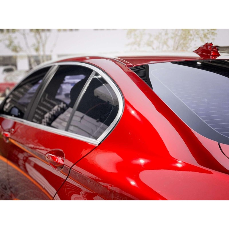 Super Gloss Metallic Soul Red Automotive Vinyl Wrap Car Vehicle