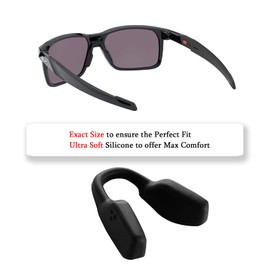 Thicker Size Replacement Nose Pads for Oakley Portal OO9446/Portal X OO9460/Parlay OO4143/Pasque OO9222/Low Key OO9433/Trailing Point OO9447/Leadline OO9473/BXTR Metal OO9237/Futurity Sun OO9482