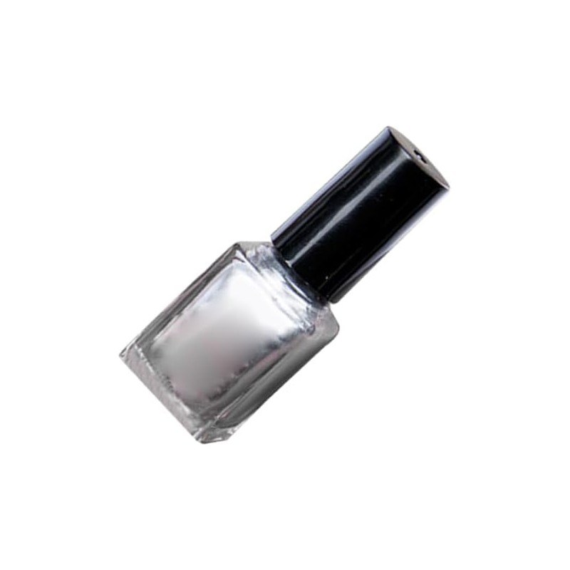 Esmalte de Uñas Efecto Espejo 6ml Gel Plata para Uñas
