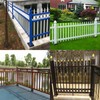4 Pcs Post Skirt, Post Base Cover, 100x100 mm Plastic