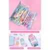 Pen Case, Clear, Pencil Case, Simple, Multi-functional, Makeup Pouch, Stylish,