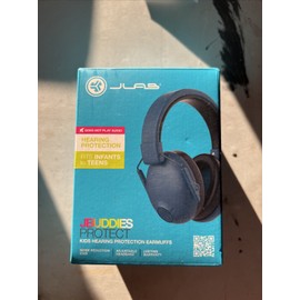 JLab JBuddies Protect Kids Ear Protection Ear Covers - Navy - New