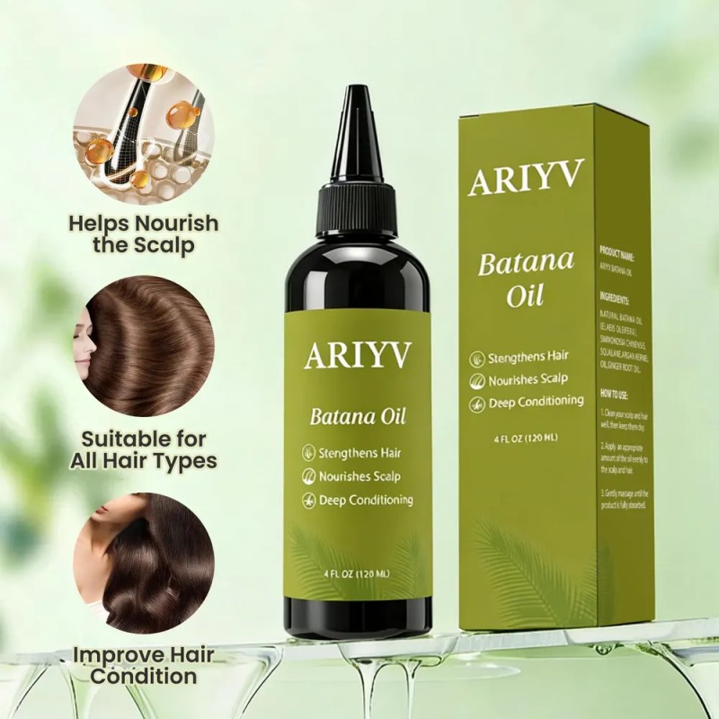 Aceite Ariyv Batana Para El Crecimiento Del Cabello