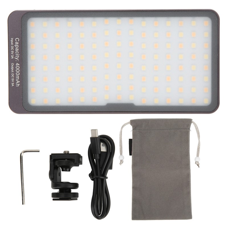 LED Video Light 3000K‑5500K Photography Fill Light SLR Camera Video