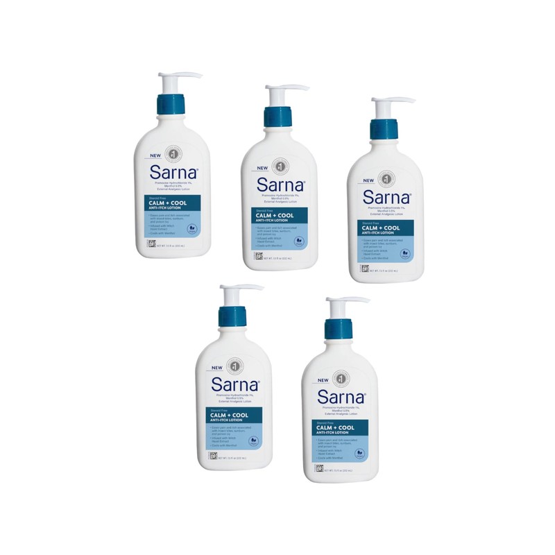 Sarna Calm + Cool Anti-Itch Lotion 7.5 Fl. Oz. (Pack